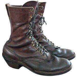 Vintage 1970\'s 1980\'s White\'s Boots | Leather | Made in USA | Size 6 D Vtg Sz 8 Italian Creamy White 70s 80s Boots Quality! Leather  main image 4